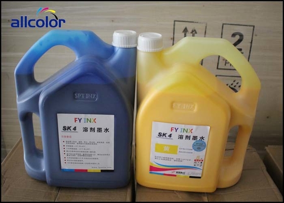 CMYK Pheaton SK4 প্রিন্টার কালি রিফিল কিট SPT510 ডিজিটাল প্রিন্টিং সলভেন্ট ভিত্তিক কালি
